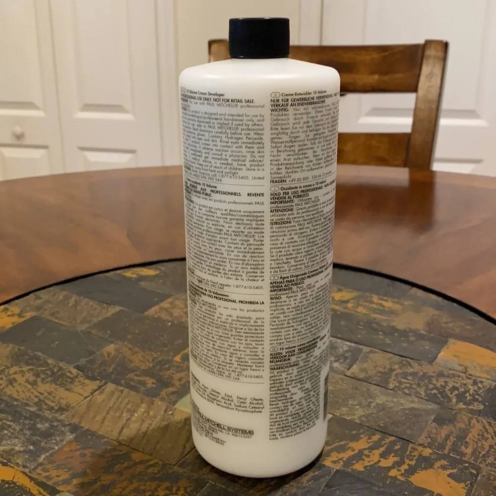 Paul Mitchell Cream Developer 10 Vol 33.8 oz